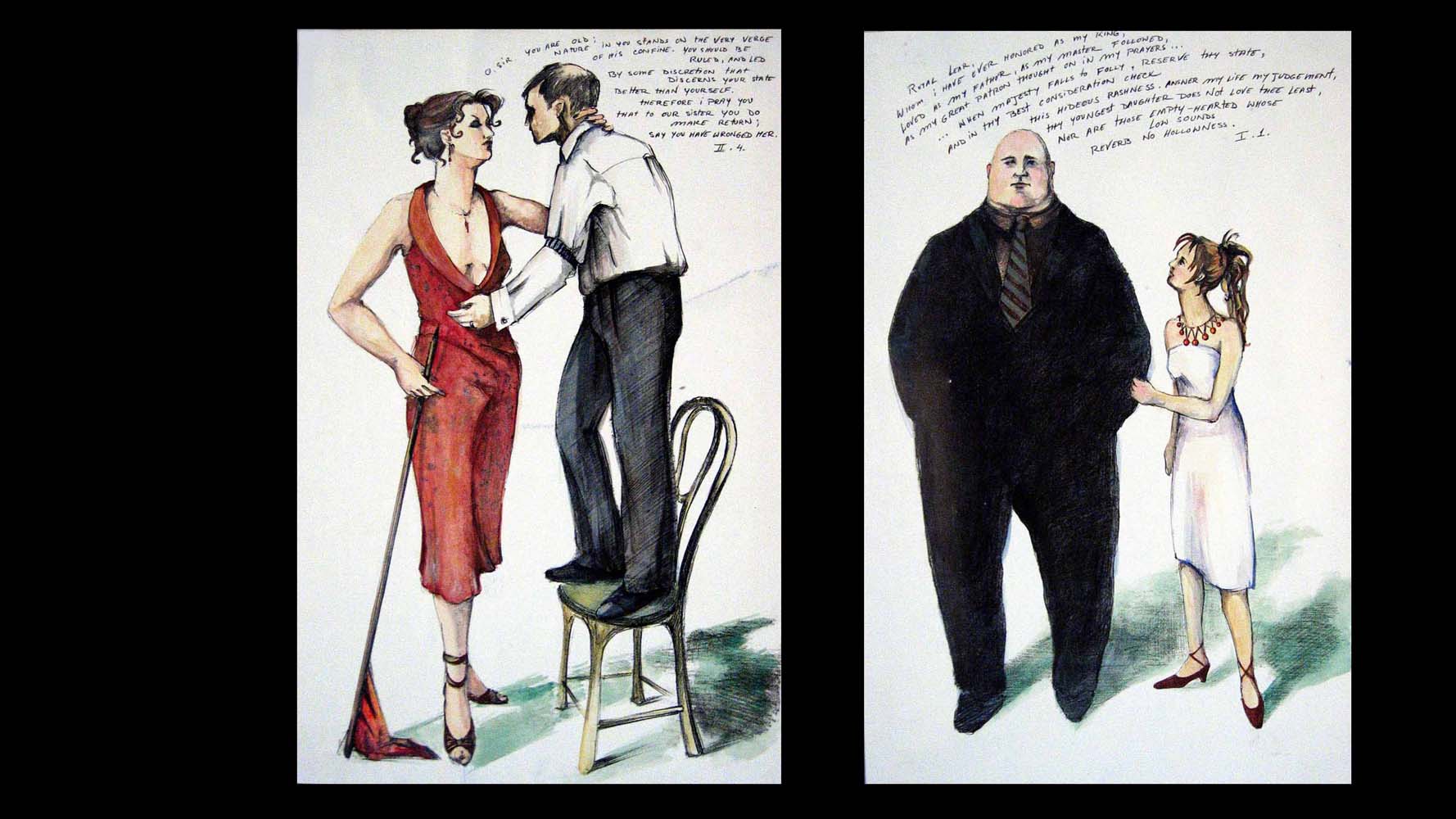 COSTUME RENDERINGS